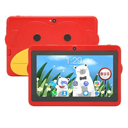 7 Inch Children's Tablet PC, IPS HD Tablet PC, Octa Core Processor, 2GB 32GB Storage Space, 5G wifi Dual band, 200W Front and 500W Rear Pixels, 5