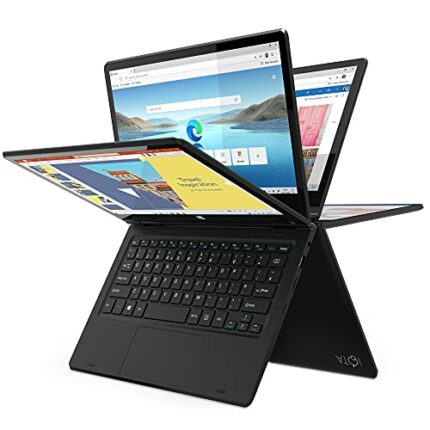 iOTA Flo 360 Touchscreen convertible Laptop 11.6 inch - (Celeron, 4GB RAM, 64GB eMMC, intel UHD graphics, Windows 11 S mode) - Black