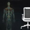 n/a Chairs,Height Adjustable Black Office Chair Mesh Swivel Computer Conference (Color : Black, Size : 97 * 62cm)