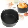 YHUS Air Fryer Accessories, Cake Barrel And Pizza Pan, Round Cake Tin, 6/7/8 inch General Air Fryer Accessories, Baking Cake Tin with Handles, No