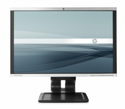 Hewlett Packard - HP Compaq LA2405wg - LCD display - TFT - 24'' - widescreen - 1920 x 1200 60 Hz - 300 cd m2 - 1000:1 - 5 ms - 0.27 mm - DVI-D, V