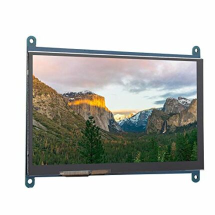CCYLEZ 7 Inch Ultra HD Touch Screen,1024x600 Capacitive LCD Display for Raspberry Pi,HDMI Gaming Monitor for Raspbian/Ubuntu/Kali/Retropie/Window
