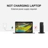 WAVLINK USB 3.0 / USB C Universal Dual Display Docking Station Support HDMI and DVI/VGA/HDMI with 6 USB Ports,Gigabit Ethernet and Audio Jack for
