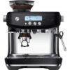 Sage the Barista Pro Espresso Machine, Bean to Cup Coffee Machine with Milk Frother, SES878BTR - Black Truffle