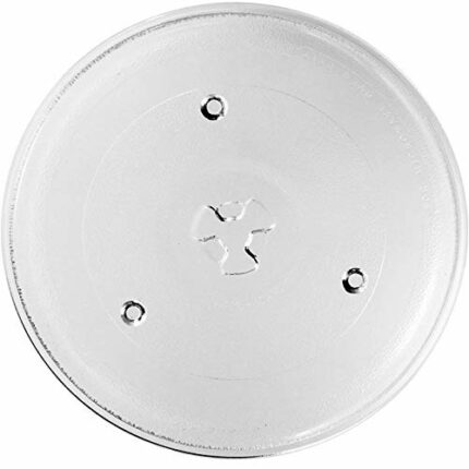 SPARES2GO Glass Turntable Plate for Samsung Microwave Oven (318mm) - Fitment List B
