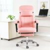 HJW Game Chair Home Office Chair Executive Conference Stylish Design Adjustable Mid-Back Ergonomic Desk Chair Armchair