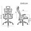 ygqbgy Study/Office Chair Gaming Seat Pc Gamer Chair Rotating Office Furniture with Handrails Mesh Chair