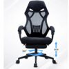 SDFGH Office Chair Home Comfortable Office Chair Reclining Game Chair Ergonomic Chair Swivel Chair Computer Chair Gaming Back Chair