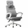 MMAXZ Chairs,Swivel High Back Home Office Computer Desk Chairs Racing Chair with Headrest and Lumbar Support (Color : Gray, Size : 114 * 70 * 70c
