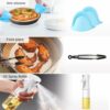 YENSONG Family Air Fryer with 11pcs Accessories Included,Digital Onetouch Screen with 8 Presets,Timer&Temperature Control,Oil Free Air Fryers wit