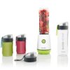 Breville Blend Active Personal Blender & Smoothie Maker | 350W | 2 Portable Blend Active Bottles (600ml) | Leak Proof Lids | White & Green [VBL24
