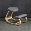 WALNUT Kneeling Chair Home Stool Living Room Furniture Wooden Kneeling Computer Posture Chair Anti-Hunchback Office Chair