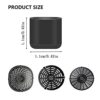 20 PCS Air Fryer Rubber Bumpers, Tower Air Fryer Accessories for Hob Grid Suitable Air Fryer Anti-Scratch Protective Covers Replacement Parts