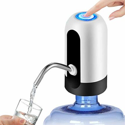 Upgraded water bottle pump, GuangTouL 5 gallon USB Charging Automatic Drinking Water Pump, Universal 2-5 Gallon Jugs Portable Electric Water bott