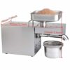 YUEWO Automatic Oil Press Machine 1500 Watt Commercial Grade Extractor Oil Expeller for Flax Peanut Castor Hemp Seed Canola Sesame Sunflower 304