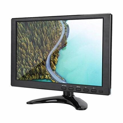 T angxi 10.1" Universal HD LCD Monitor, 1280 * 800 16:10 Full HD 1080P Monitor Support HDMI/VGA/AV Input for Raspberry Pi/for Xbox 360 / PS4 / CC
