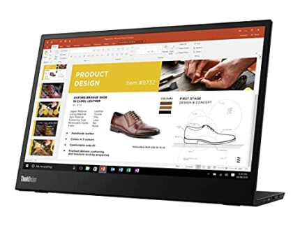 Lenovo Thinkvision M14 Led-14-Fl HD-Matt, Black