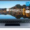 ANMESC 15.6 Inch Laptop,12GB DDR4 512GB SSD,Windows 11 Intel Celeron N5095 Quad-Core Processor up to 2.9Ghz,1080P Screen Laptops,2.4/5G WiFi, Blu