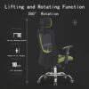 PY Computer Gaming Chairs Video Game Chairs Home Office Desk Chairs High-Back Swivel Mesh Chair, Height Adjustable