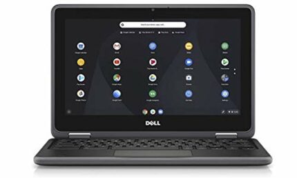 Dell Chromebook 11 3000 11.6 Inch HD LED-Backlit Laptop - (Black) Intel Celeron N3060, 4 GB RAM, 16 GB eMMC, Chrome OS