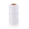2mm Black Cotton String, 100M Cotton Bakers Twine for Gift Packaging, DIY Arts and Crafts, Gardening, Cooking, Tying Meats, Butchers Twine, Bakin
