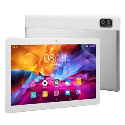 ASHATA Android 5.1 Tablet, 10.1inch Tablet with Octa Core CPU Processor, 1GB RAM 16GB ROM, HD IPS Screen 5G WiFi Tablet, 0.3MP Front 2MP Rear Cam