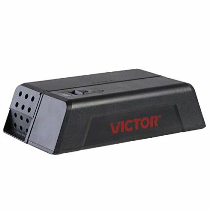 Victor M250S No Touch, No See Upgraded Electronic Mousetrap Black