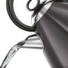 Russell Hobbs 26412 Traditional Electric Kettle - Stainless Steel Fast Boil Kettle, Boils One 235ml Cup in 48 Seconds, 1.7 Litre, 3000 Watts, Gre