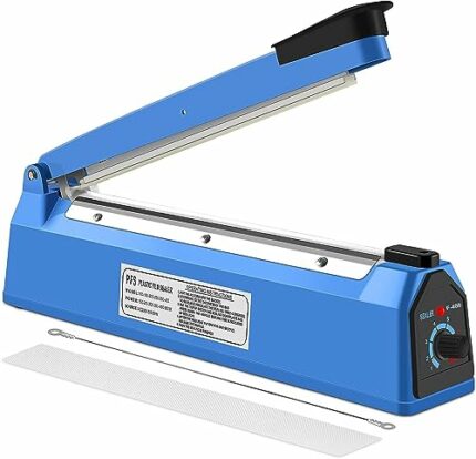Nestling® Heat Sealer, Plastic Bag Sealer Impulse Sealer Food Sealer Bag Packing Machine For PP And PE Plastic Bag Sealer (400mm)
