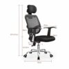 WALNUT Mesh Computer Chairs and Lightweight And Breathable Office Chairs (Color : C)