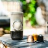 WACACO Minipresso NS2, Portable Espresso Maker Compatible with Nespresso Original Capsules and Compatibles, Manually Operated, 18 Bar Small Handh