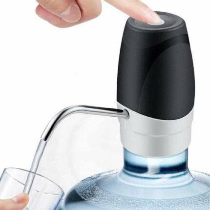 Pinsheng Water Pump Dispenser Suitable for Universal 2-5 Gallons Bottle, Rechargeable Battery USB Charging Automatic Drinking Water Pump Portable
