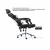 WALNUT Racing Office Chair Ergonomic High Back Recliner Computer Desk Chair Office Furniture Gaming Chair Ergonomic Design Racing Chair (Color :