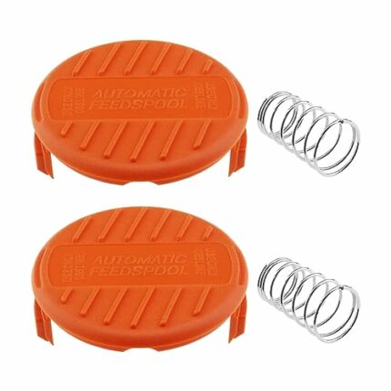 2PCS String Trimmer Spool Cap RC-100-P Compatible with Black & Decker GL530 GL550 GL560 GL570 GL580 GH900 GH600 GH400 GH500 GH610 GH912 Strimmer