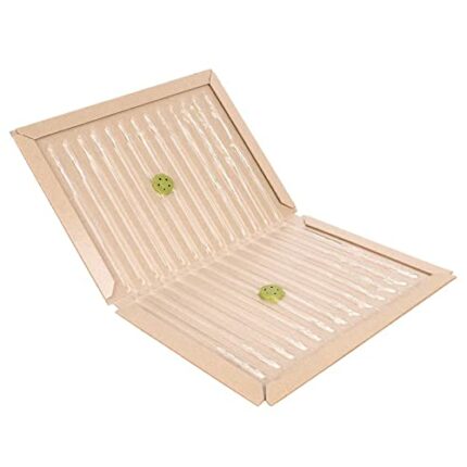 CRANBER Pack Of 5 Sticky Pest Glue Trap Boards 32x22cm - A4 Size Heavy Duty -Effective For Home, Office & Garden