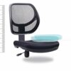 WALNUT Mid-Back Big Ergonomic Office Lumbar Support Mesh Computer Desk Task Chair