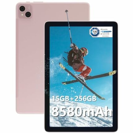 DOOGEE T10PRO Tablet 10.1 Inch FHD+, 15GB RAM + 256GB ROM TF 1TB, 8580mAh Battery Octa-Core Android 12 Tablet PC with Dual 4G, 13MP + 8MP Cameras