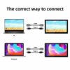 Thinlerain Portable Touchscreen Monitor, 10.1 Inch Portable Laptop Monitor HDMI 1920x1200 IPS 16:10 Screen Computer Display for PC PS3 PS4 Xbox R