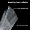 20×30cm 100 Bags Vacuum Sealer Bags, Commercial Grade Textured Vacuum Food Sealer Bags, BPA Free, Great for Vac Storage & Sous Vide Cooking & Boi