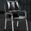 FGHOEV Office Chair Engineering Computer Back Support Stool Furniture Have Armrest Sponge Cushion (Color : D, Size : Light Grey)