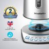 Smart Kettle by WeeKett - voice control with Amazon Alexa, Google & Siri, Variable Temperature Control, Keep Warm, Stainless Steel, BPA Free, Ene