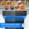 BridgePro 30L Digital Air Fryer Oven Inc. x1 Full Accessory Set - XXL Family Sized 18-in-1 with Dual Cook, Smart Dial, 360° Hot Air Circulation T