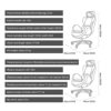 office chair gaming chair computer chair Home & Office Massage Chair Full Body Massage Computer Chair Multifunctional Electric Vibrating Office C