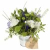 The Flower Rooms - Tiny Tin of Flowers - Flower Gift - Table Decoration - Tiny Flower Gift