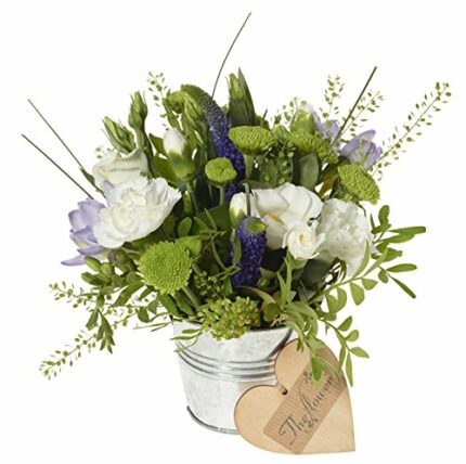 The Flower Rooms - Tiny Tin of Flowers - Flower Gift - Table Decoration - Tiny Flower Gift