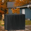 Hohong Outdoor Storage Shed Cover for Keter Store It Out Pro,Waterproof Garden Shed Cover Patio Storage Bike Shed Covers-148x84x125cm