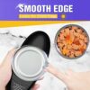 TooHoming Electric Can Opener, No Sharp Edges Automatic Can Open with One Touch Switch, Electric Tin Openers for Arthritic Hands Suitable for Mos