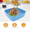 20.5 Silicone Air Fryer Liner Reusable Air Fryer Silicone Pot Air Fryer Silicone Baking Replacement Silicone Air Fryer Liners for Air Fryer Silic