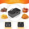 4PCS Silicone Liner for Ninja Dual Air Fryer AF400UK &Tower T17088,SHUOMAO Reusable Air Fryer Basket Pot Liner for Ninja AF300UK/AF400UK,Tower,Vo