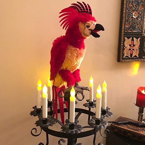 Raycare 12PCS LED Taper Candle Lights, Harry Potter Floating Candles, Flameless Battery Operated Window Candles for Valentine's Day Party Decorat